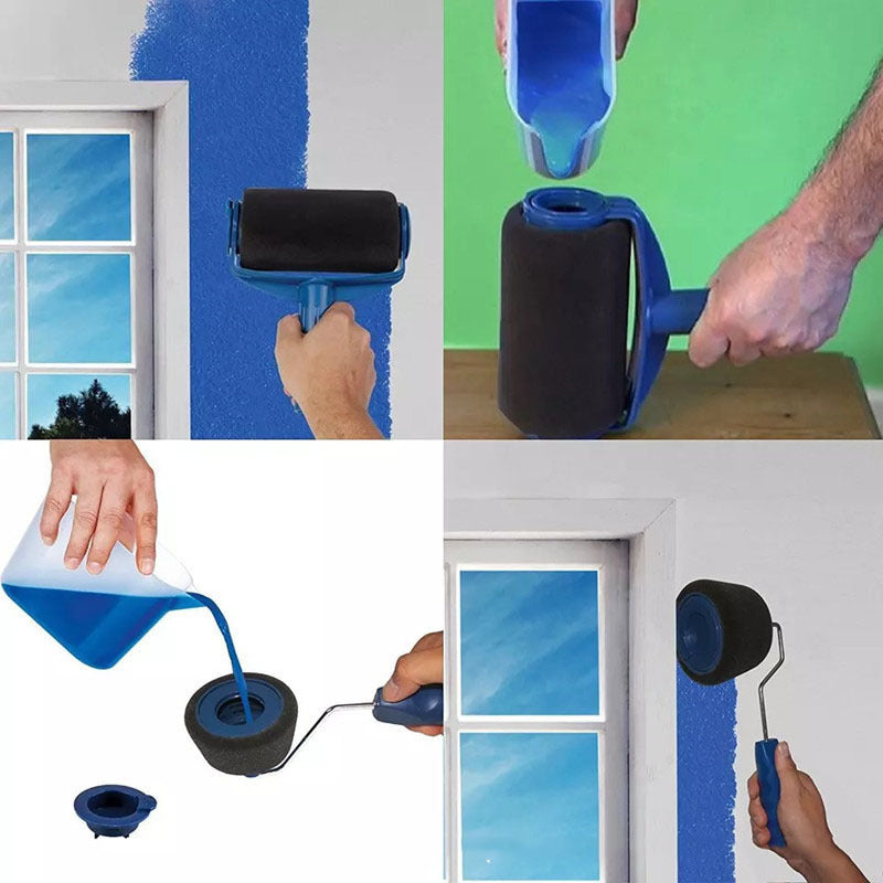 Functional paint brush set