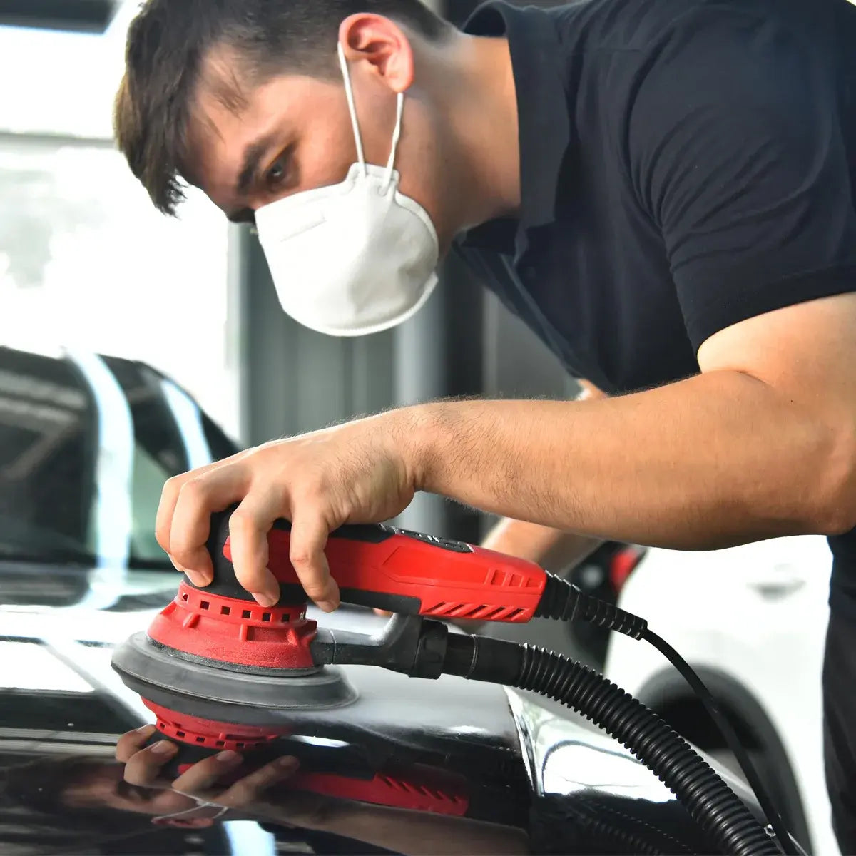 Random Orbital Mini Sander 5mm Wood Brush Floor Drywall Sander Brushless Variable Speed Sanders For finishing Corners Car..