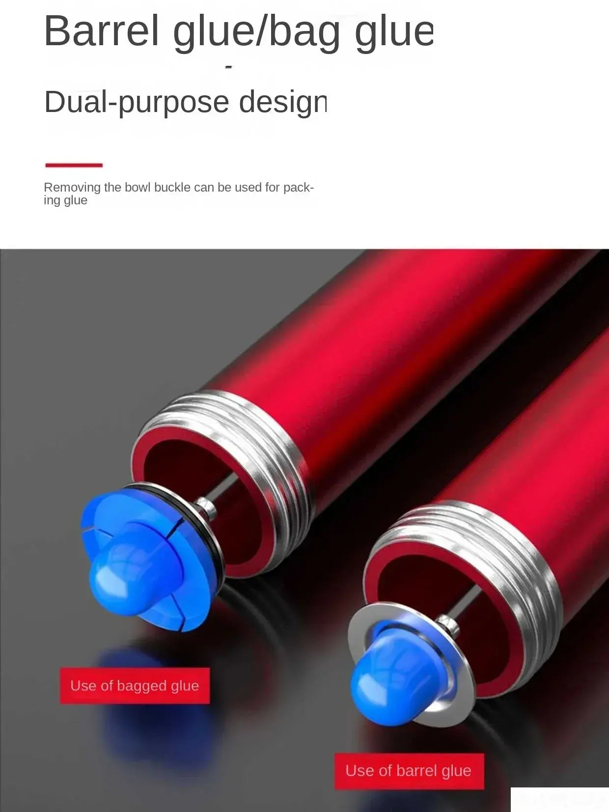 5 Bearing Soft Glue Gun Structure Glue Gun Labor-saving Glue Gun Silicone Gun For Cylinder Mounting Adhesive..