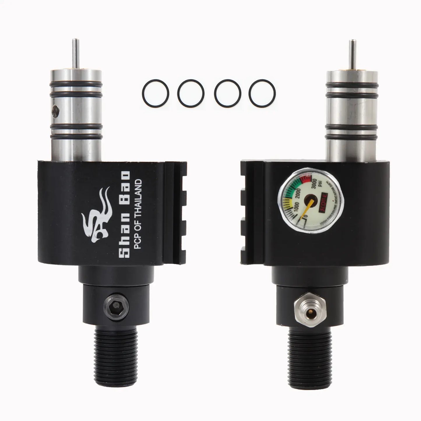 Shan bao submersible valve aluminum alloy anti-upwind check valve with 3000psi display..