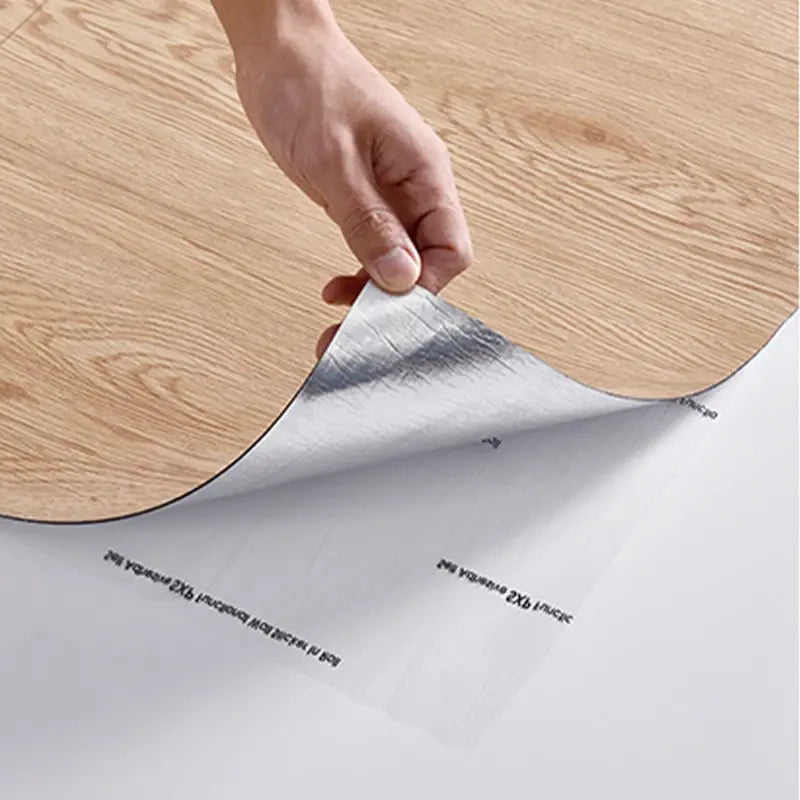 10-20 Roll Self-adhesive Wood Grain Floor Stickers Thickened Waterproof Anti Slip for Office Hotel Mall Home Decor Floor Sticker