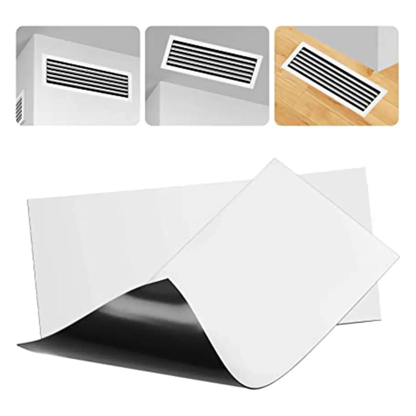 Magnetic Register Vent Cover Vent Cover For Ceiling Sidewall And Floor Vents 2PCS Thick Magnet For Standard Air Registers For RV