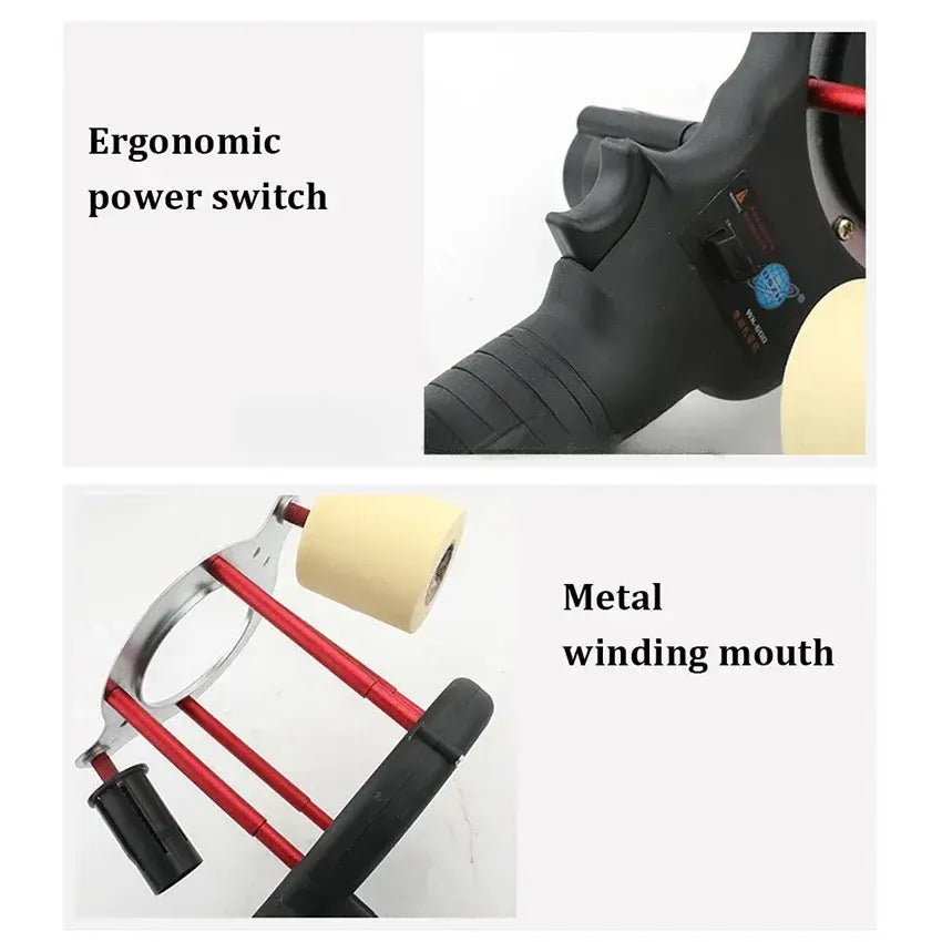 Electric Tie Machine for Air Conditioning WK-600 Air Conditioning Copper Pipe Insulation Tie Automatic Winding Machine Tie Tape..