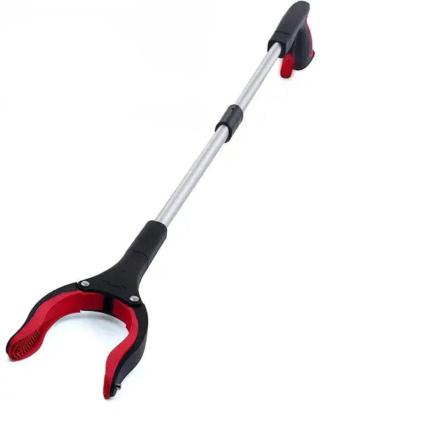 Grabber Tool 32" Trash Picker with Strong Magnetic Tip Deft Claw Reacher Grabber for Elderly 360° Rotating Foldablegripper..