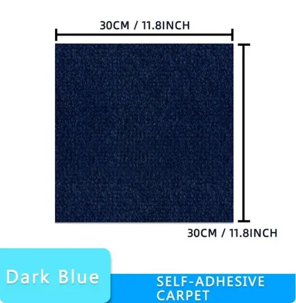 Self-adhesive Rugs 30x30cm Splicing Square Floor Mat sound Insulation And Dirt Resistant Hotel Office Full Commercial Floor Mat