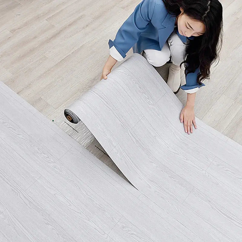 10-20 Roll Self-adhesive Wood Grain Floor Stickers Thickened Waterproof Anti Slip for Office Hotel Mall Home Decor Floor Sticker