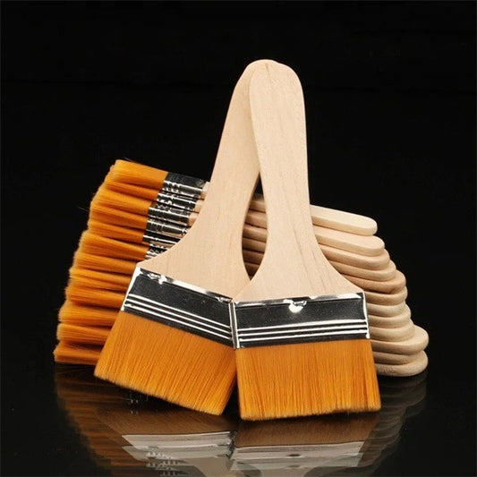 No. 7 Large Oil Brushes Come In A Pack Of Two. They Have The Corresponding Functional Properties To Meet The Specific Needs Of Use Such As Cleaning And Application.