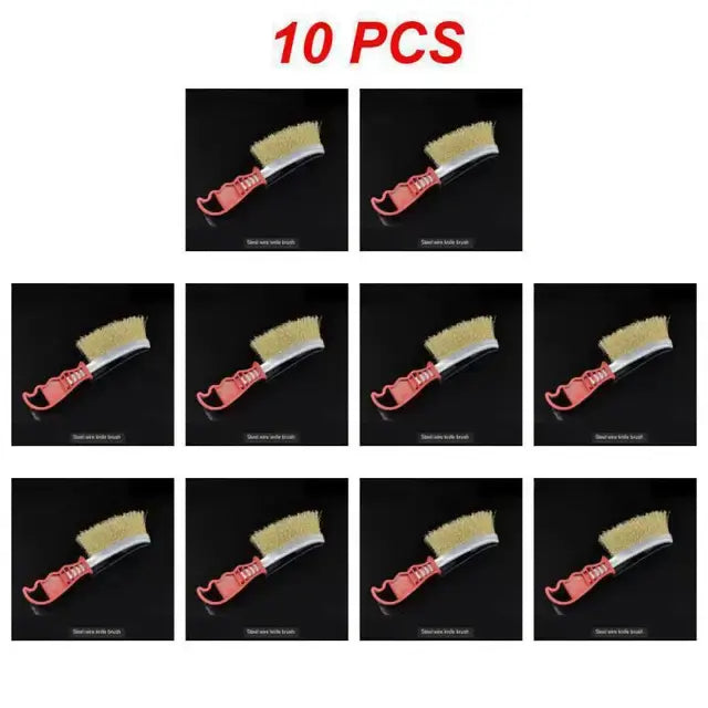 1~10PCS Stainless Steel Wire Brush Paint Rust Remover Tools Metal Polishing Burring Cleaning Brushes..