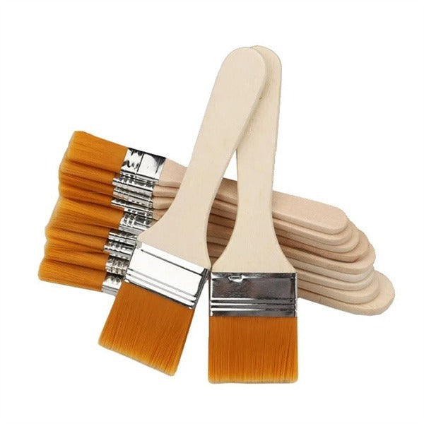 No. 7 Large Oil Brushes Come In A Pack Of Two. They Have The Corresponding Functional Properties To Meet The Specific Needs Of Use Such As Cleaning And Application.