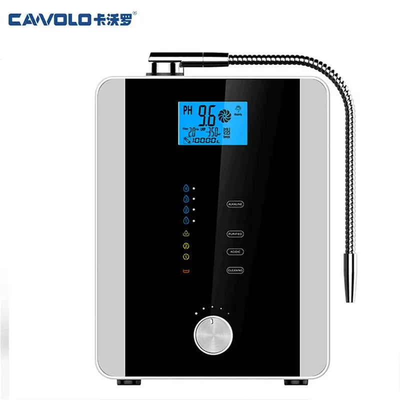 CAWOLO Alkaline Water Ionizer Machine, pH 4.5-10.5 Alkaline Acidic Water Purifier PH Water Alkaline Machine..