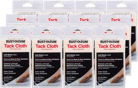 Rust-Oleum 301688-12 PK 301688 Tack Cloth, 12 Pack..