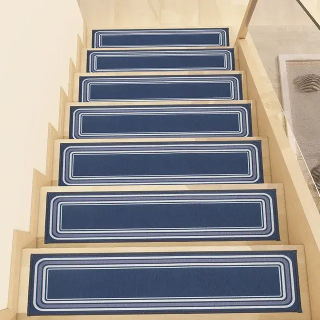 Stair Treads for Wooden Steps Indoor Non Slip Floor Mat Self-adhesive Step Staircase Carpet Stairs Rug for Kids Elder Room Decor