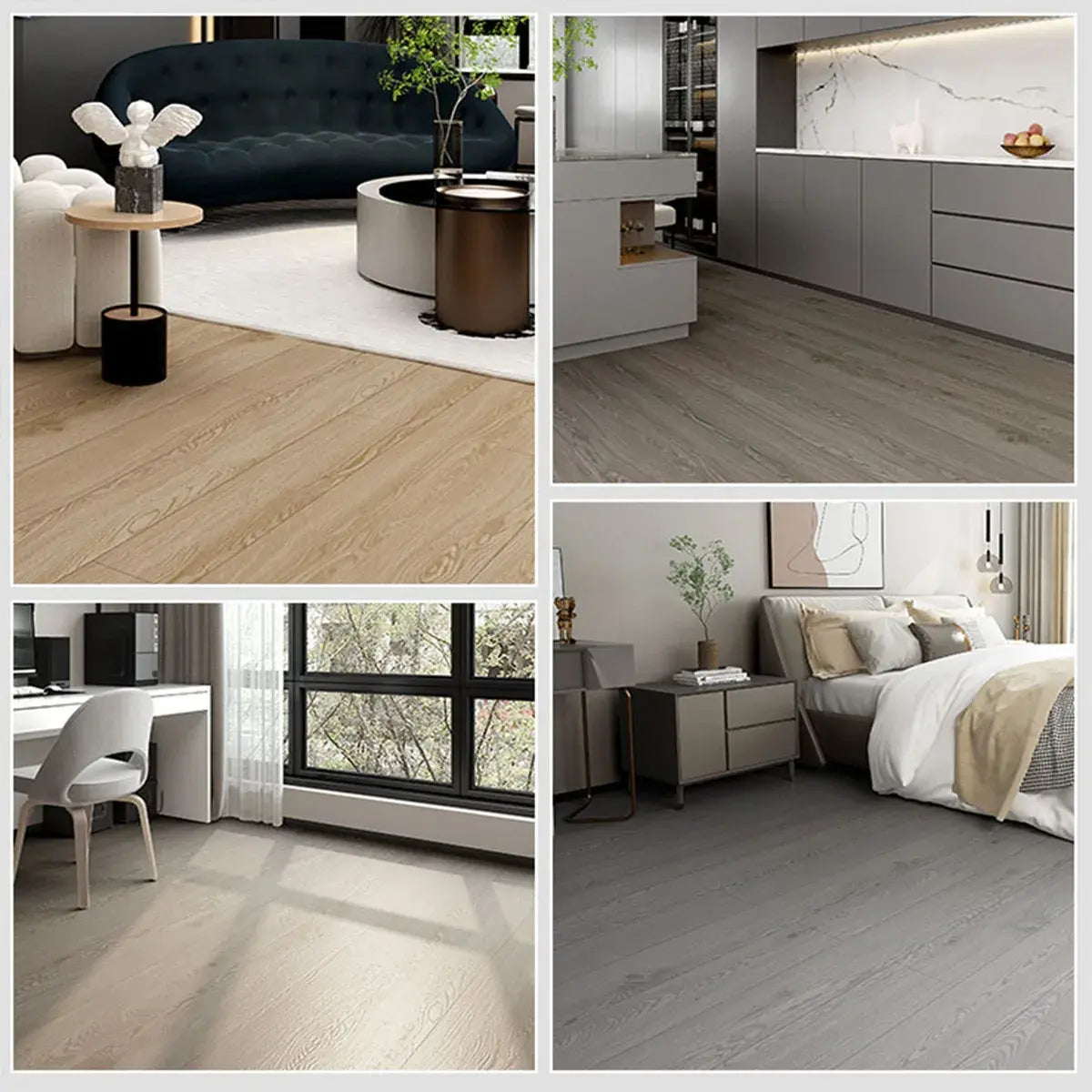 3D Wood Grain Peel And Stick Wallpaper, Self-Adhesive Flooring, Waterproof, mould proof Floor Tiles, Anti-Slip..