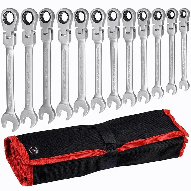 Multitool Wrench Ratchet Spanners Hand Tools Wrench Set Universal Car Wrench Car Repair Tools..