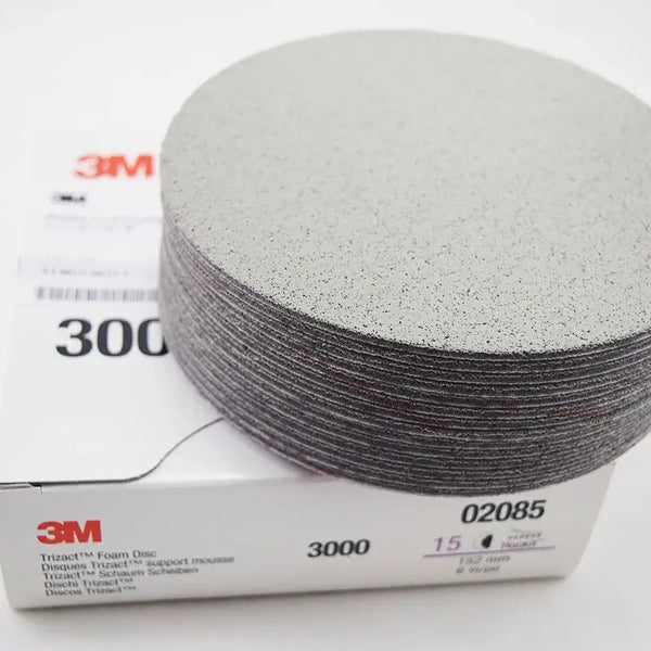 3M Trizact Pyramid Disc Sponge Sandpaper P3000 P5000 Precision Grinding 6"152mm For Polishing Car Paint Automobile