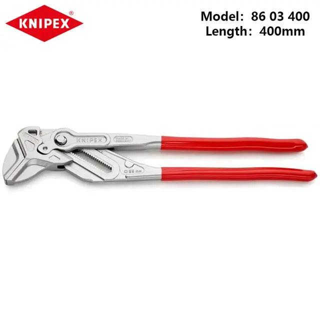 KNIPEX Pliers Wrench Chrome Plated Adjustable Plumbing Plier 8603125 8603150 8603180 8603250 8603300 8603400..