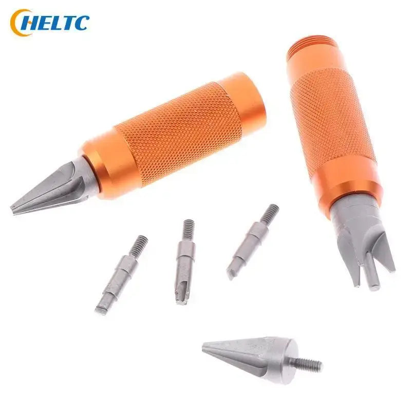 Alloy Case Prep Multitool Case Chamfer Deburring Hand Tools For Reloading Primer Pocket Cleaners Reamers For Removing Crimps 1pc..