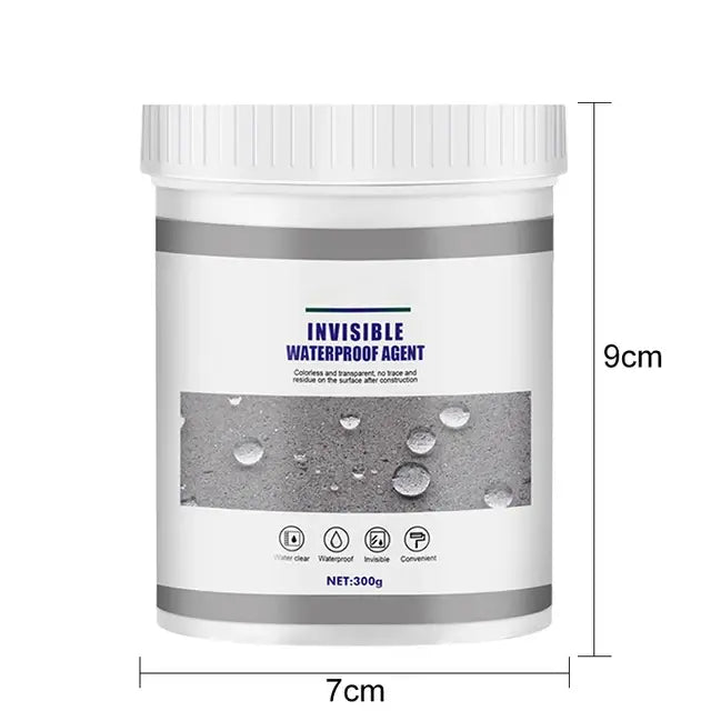 Waterproof Coating Sealant Agent Invisible Paste Glue With Brush Repair Home Roof Transparent Bathroom Antileak Glue 30/100/300g..