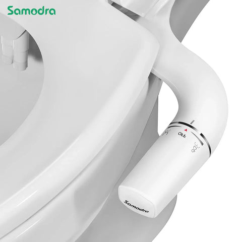 SAMODRA Right/Left Hand Toitet Bidet Sprayer Non-Electric Dual Nozzle Bidet Toilet Seat Hygienic Shower For Bathroom Accessories..