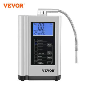 VEVOR Alkaline Water Ionizer PH3.5-10.5 Hydrogen Generator Machine Drinking Purifier Filter 7 Water Settings for Home Appliance..