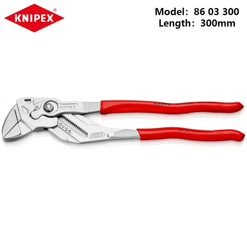 KNIPEX Pliers Wrench Chrome Plated Adjustable Plumbing Plier 8603125 8603150 8603180 8603250 8603300 8603400..