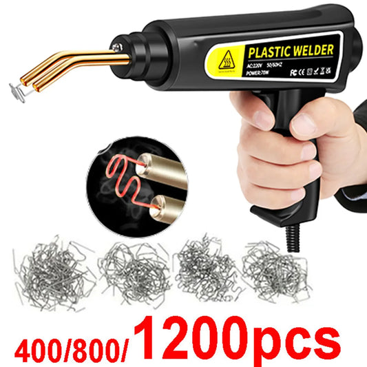 New Heat Gun Plastic Welding Machine Bumper Soldering Iron Staples Bumper Repair Car Tools Kit HOT Stapler Plastic Welder..