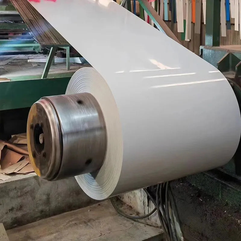 The latest high quality color paint metal roller paint galvanized paint PPGI steel coil price discount..