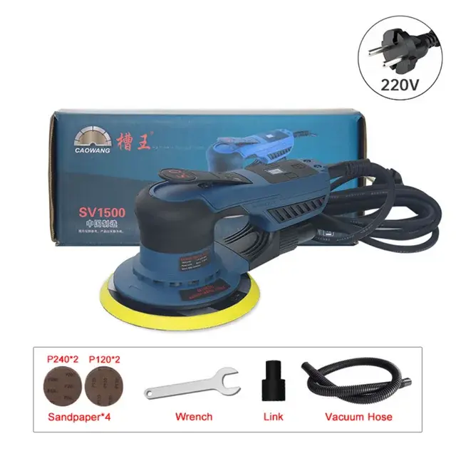 Random Orbital Mini Sander 5mm Wood Brush Floor Drywall Sander Brushless Variable Speed  Sanders For finishing Corners Car..