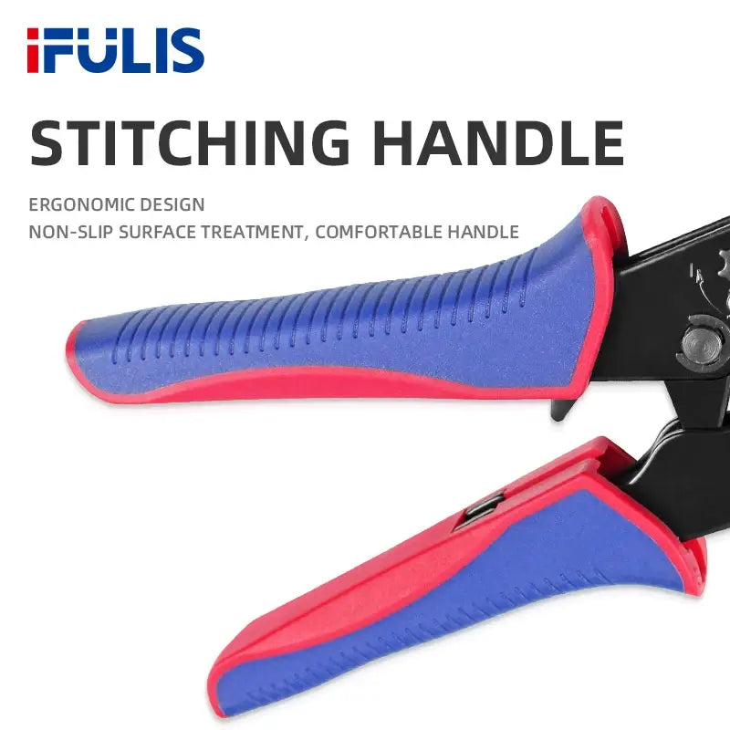 Tubular Terminal Crimping Pliers HSC8 16-4S 16-6S 16mm² Crimper Tools Wire Connector Ferrule Household Electrical Clamp Tool..