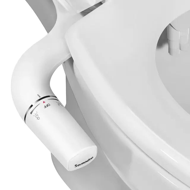 SAMODRA Right/Left Hand Toitet Bidet Sprayer Non-Electric Dual Nozzle Bidet Toilet Seat Hygienic Shower For Bathroom Accessories..