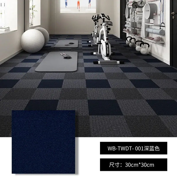 Self-adhesive Rugs 30x30cm Splicing Square Floor Mat sound Insulation And Dirt Resistant Hotel Office Full Commercial Floor Mat