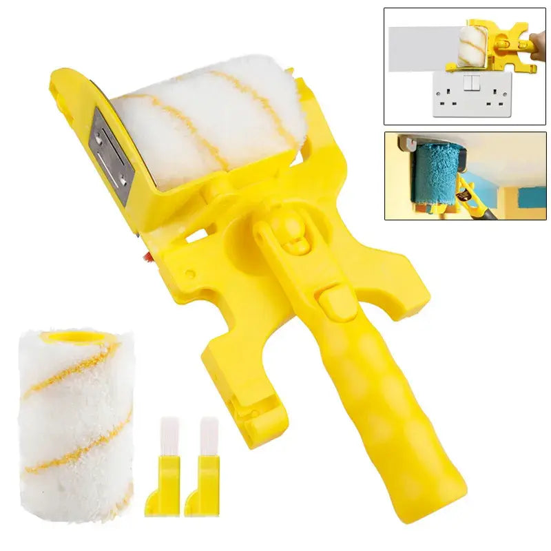 New Profesional Wall Paint Roller Set  Multifunctional Clean-cut  Edger Painting Rolling Brush for Wall Painting Treatment Tools..