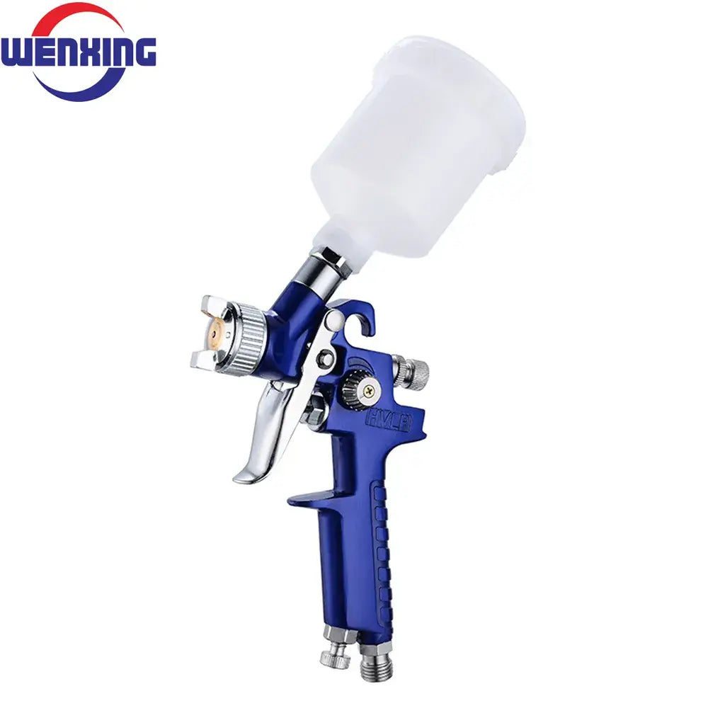 WENXING 0.8mm/1.0mm Nozzle H-2000 Professional HVLP Mini Paint Spray Gun Airbrush For Painting Car Aerograph Pneumatic Gun..