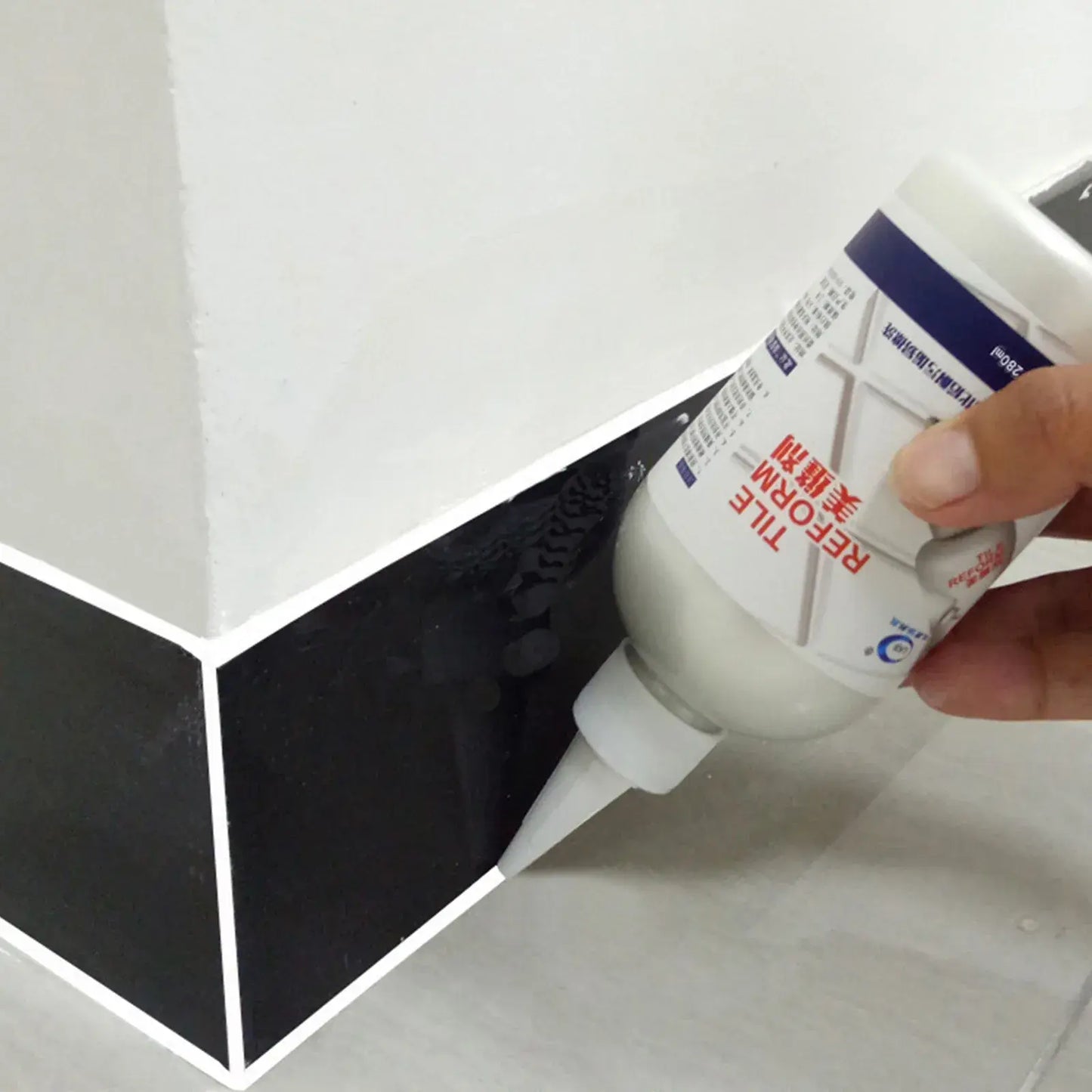 150/280ml Tile Grout Bathroom Reform Waterproof Tile Gap Refill Agent Tile Reform Coating Mold Cleaner Tile Sealer Repair Glue