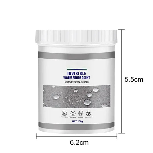 Waterproof Coating Sealant Agent Invisible Paste Glue With Brush Repair Home Roof Transparent Bathroom Antileak Glue 30/100/300g..