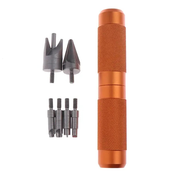 Alloy Case Prep Multitool Case Chamfer Deburring Hand Tools For Reloading Primer Pocket Cleaners Reamers For Removing Crimps 1pc..