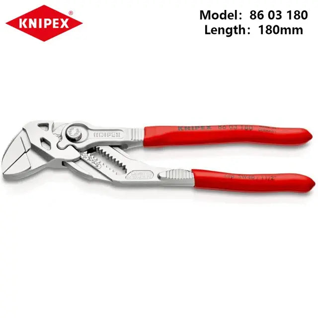 KNIPEX Pliers Wrench Chrome Plated Adjustable Plumbing Plier 8603125 8603150 8603180 8603250 8603300 8603400..