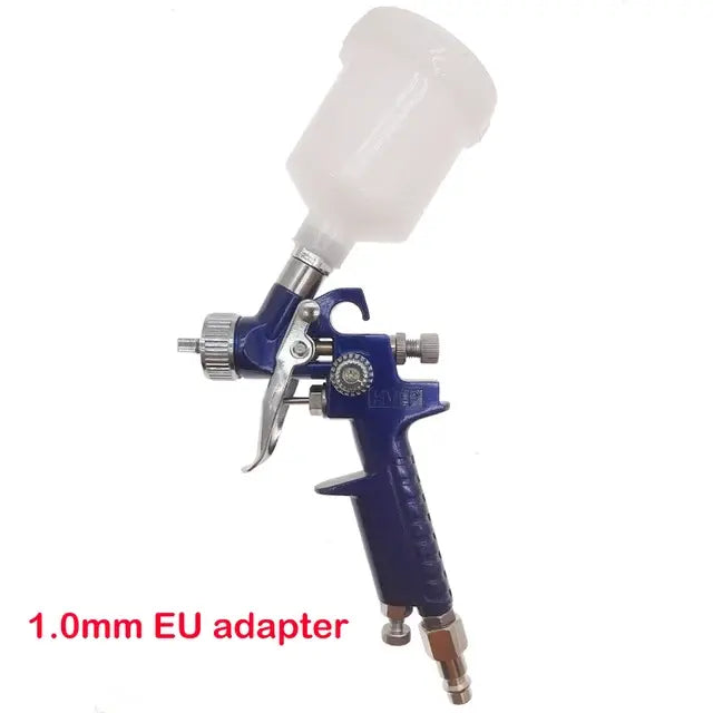 WENXING 0.8mm/1.0mm Nozzle H-2000 Professional HVLP Mini Paint Spray Gun Airbrush For Painting Car Aerograph Pneumatic Gun..