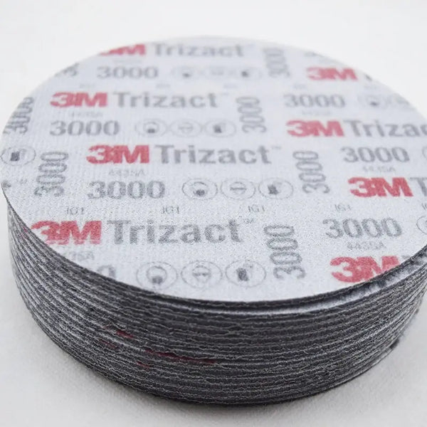 3M Trizact Pyramid Disc Sponge Sandpaper P3000 P5000 Precision Grinding 6"152mm For Polishing Car Paint Automobile