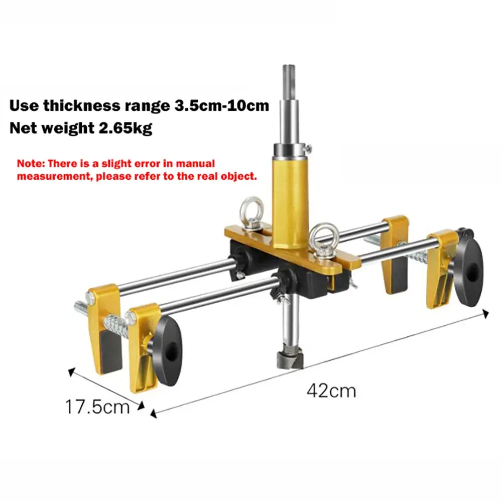 Door Lock Hole Opener Fixture Wooden Door Hole Opener Slotting Machine Opener Woodworking Installation Punching Fixture..