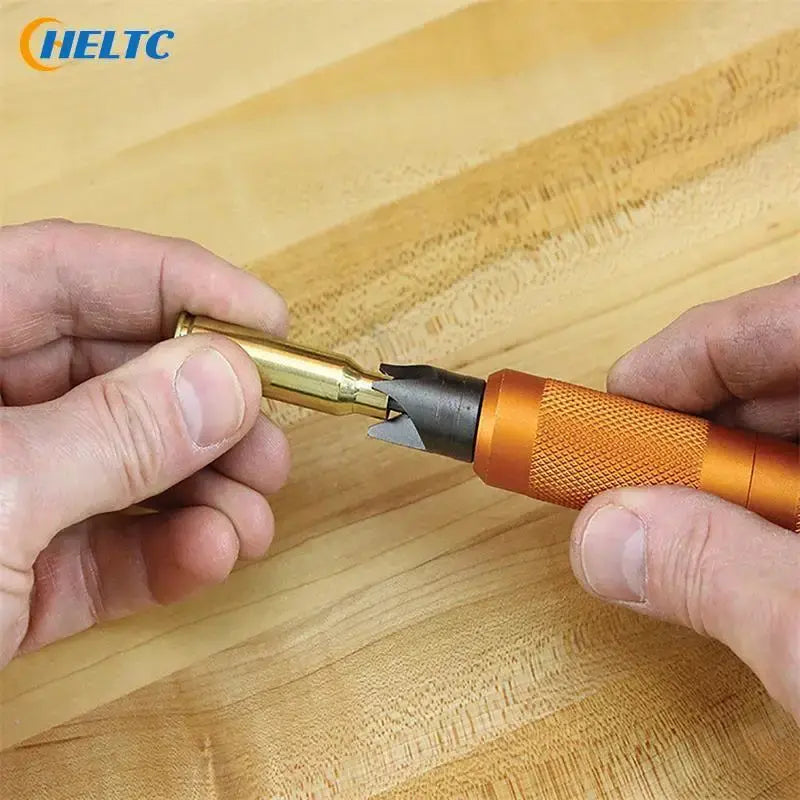 Alloy Case Prep Multitool Case Chamfer Deburring Hand Tools For Reloading Primer Pocket Cleaners Reamers For Removing Crimps 1pc..