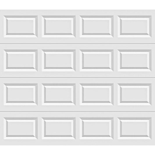 Clopay Classic Collection 8 ft. x 6 ft. 6.3 R-Value Insulated White Garage Door.