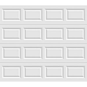 Clopay Classic Collection 8 ft. x 6 ft. 6.3 R-Value Insulated White Garage Door.