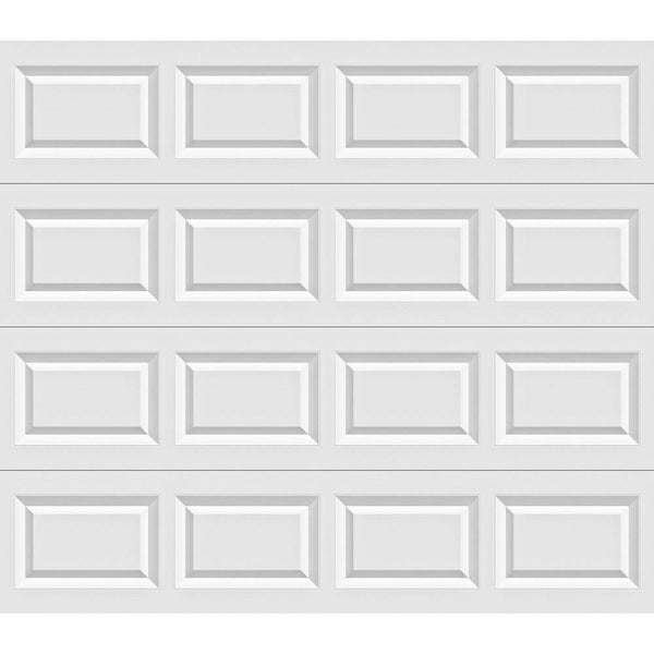 Clopay Classic Collection 8 ft. x 6 ft. 6.3 R-Value Insulated White Garage Door.