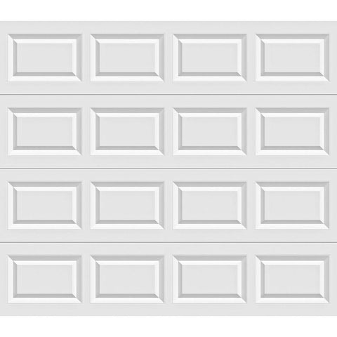 Clopay Classic Collection 8 ft. x 6 ft. 6.3 R-Value Insulated White Garage Door.