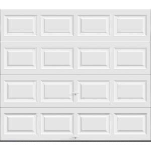 Clopay Classic Collection Series 9 ft. x 7 ft. 6.3 R-Value Insulated White Garage Door.