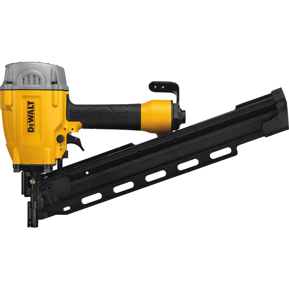 Dewalt Pneumatic 21-Degree Collated Framing Nailer.