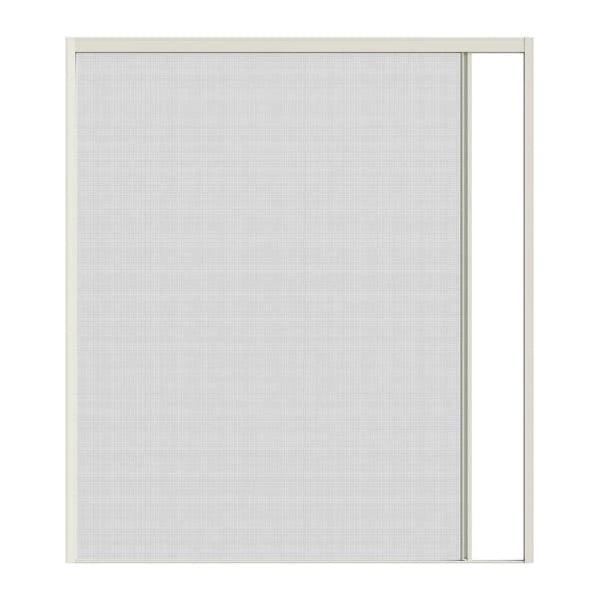 Jeld-wen 72 in. x 75 in. Reversible White Aluminum Prehung Retractable Screen Door.