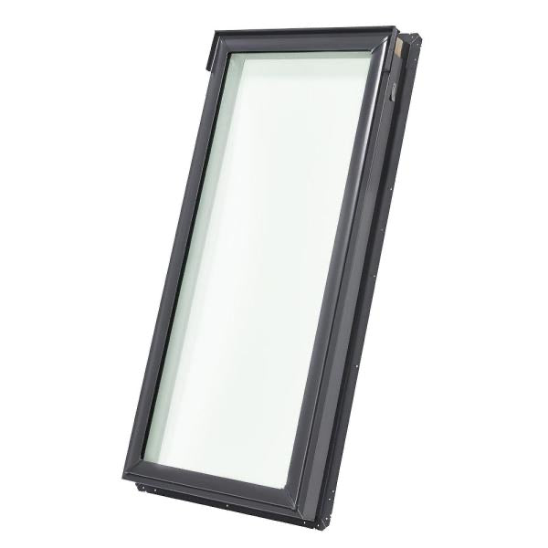 Velux 30-1/16 in. x 45-3/4 in. fixed deck-mount skylight with laminated low-e3 glass