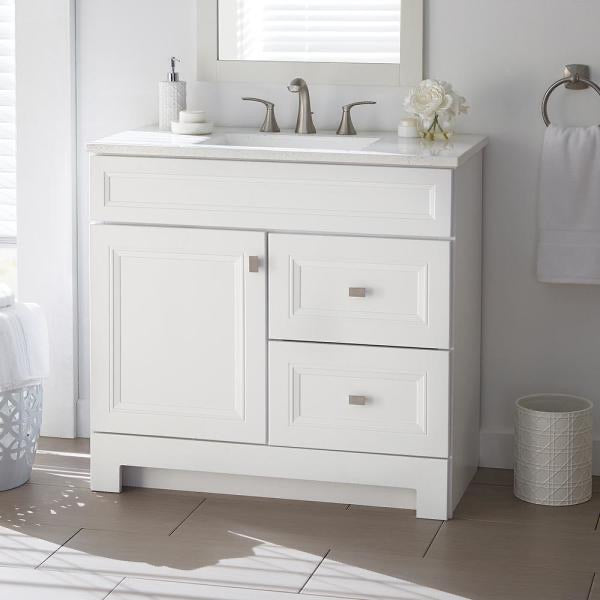 Home decorators Sedgewood 36 in Vanity Combo with Mirror.